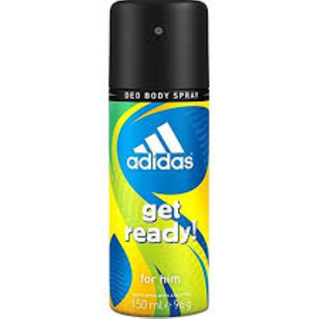 ADIDAS DEODORANT GET READY SPRAY 150ML